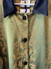 Load image into Gallery viewer, Green Satin Workwear Jacket