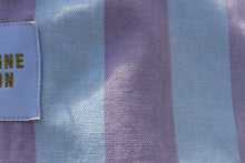 Load image into Gallery viewer, Vintage Pink &amp; White Stripe Crossbody Bag