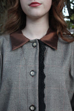Load image into Gallery viewer, Brown Check Jacket