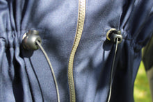 Load image into Gallery viewer, Cinch Waist Navy &amp; Green Jacket
