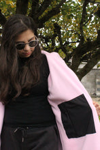 Load image into Gallery viewer, Black &amp; Pink Changing Robe