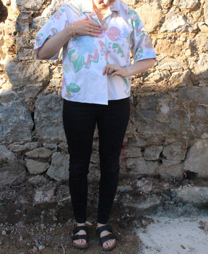 Pink Patterned Shirt